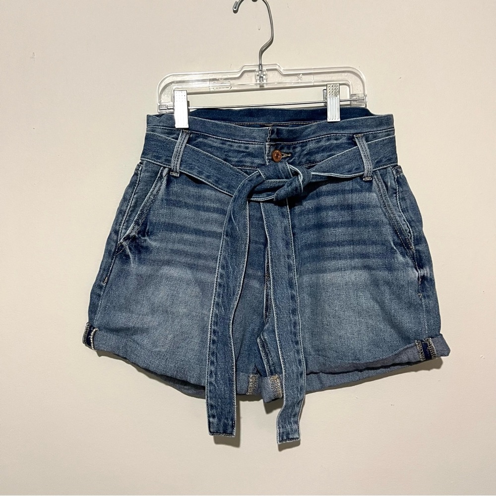 KanCan paper bag shorts NWOT size 25